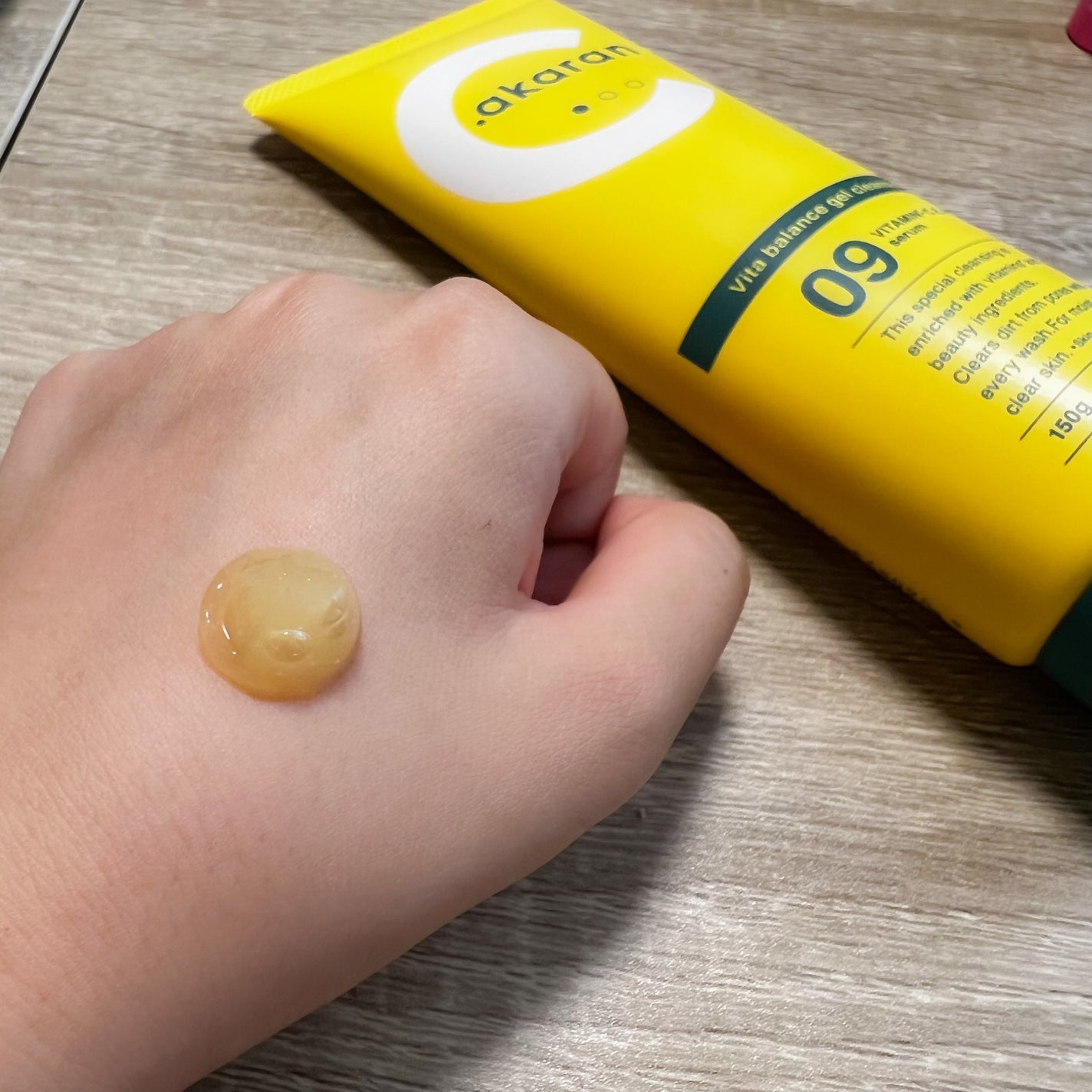 ビタバランスジェルクレンジング/.akaran/クレンジングジェルを使ったクチコミ(2枚目)