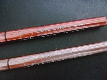 ラブ・ライナー リキッドアイライナーR3/ラブ・ライナー/リキッドアイライナーを使ったクチコミ(1枚目)