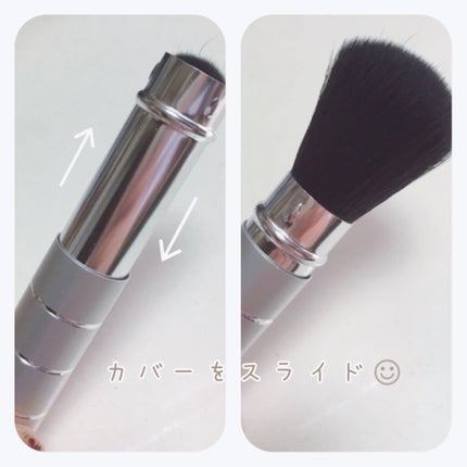 コンパクトメイクブラシ/キャンドゥ/メイクアップキットを使ったクチコミ(4枚目)