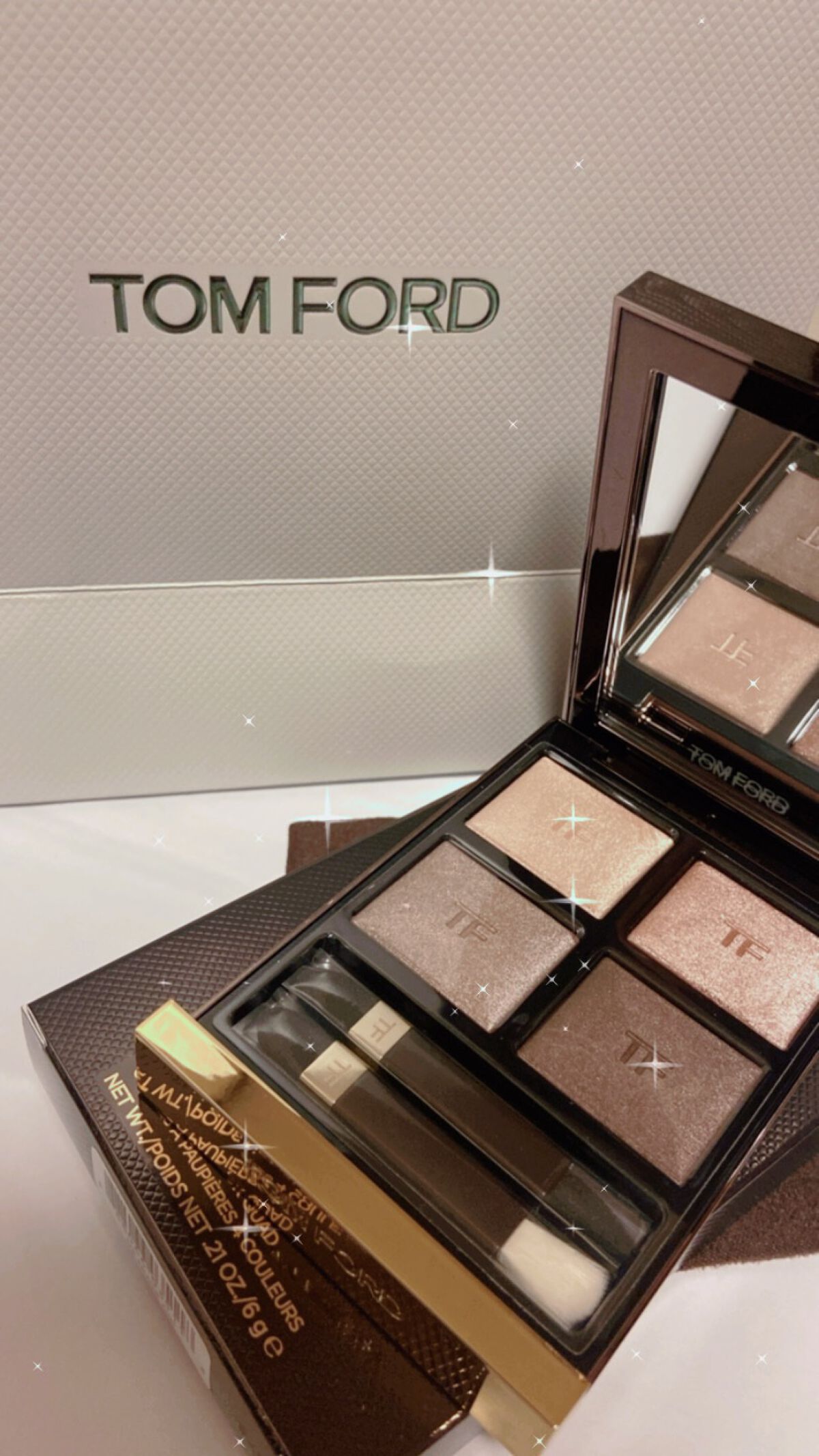 アイ カラー クォード/TOM FORD BEAUTY/アイシャドウパレットを使ったクチコミ(1枚目)