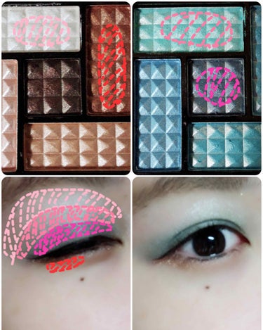 30COLORSEYESHADOWPALETTE/Dolly Angel/アイシャドウパレットを使ったクチコミ（3枚目）