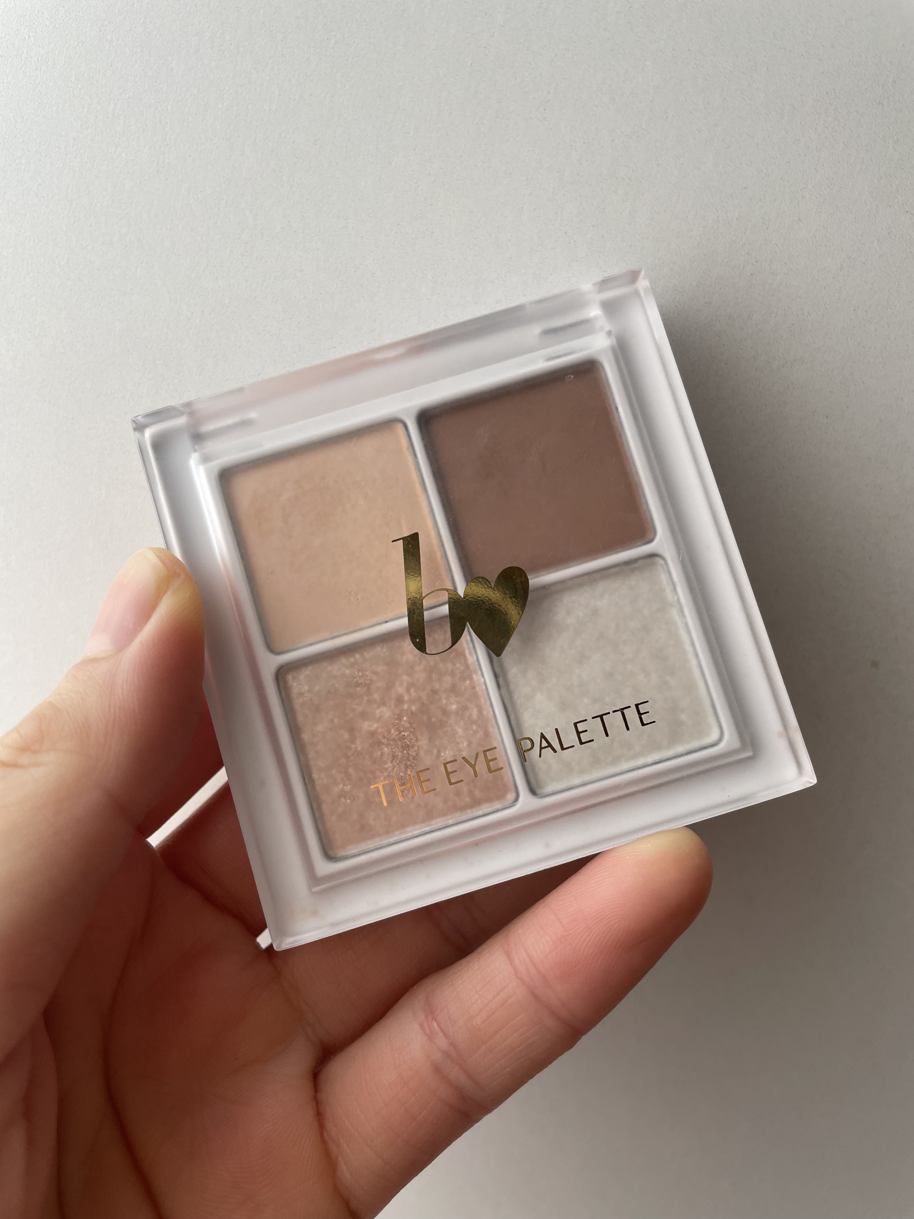 THE アイパレR/b idol/アイシャドウパレットを使ったクチコミ（1枚目）