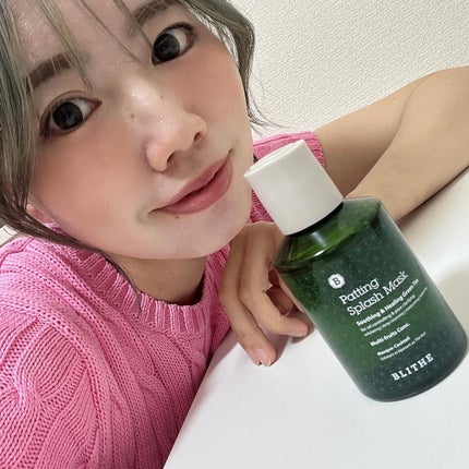 Patting Splash Mask Soothing & Heeling Green tea/BLITHE/その他洗顔料を使ったクチコミ(3枚目)