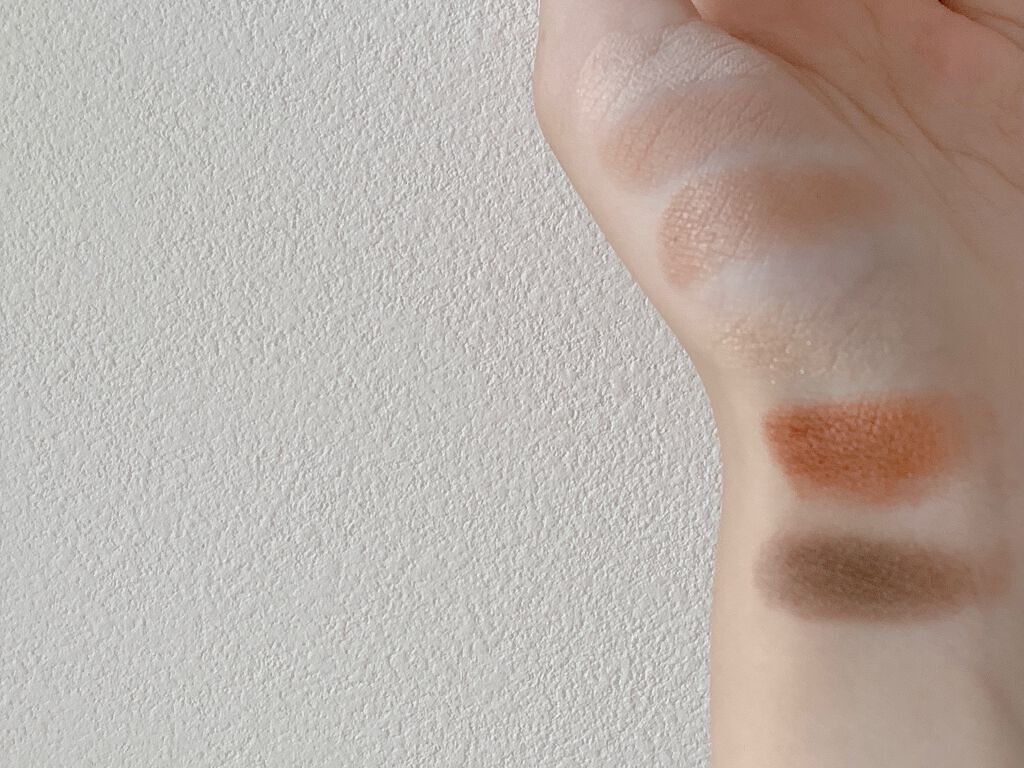 アイカラーパレット/heme/アイシャドウパレットを使ったクチコミ（3枚目）