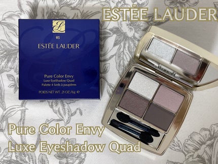 ESTEE LAUDER ピュア カラー エンヴィ リュクス アイシャドウ クアッド のクチコミ「#コスメ購入品
ESTEE LAUDER
ピュアカラーエンヴィリュクスアイシャドウクアッド
.....」(1枚目)