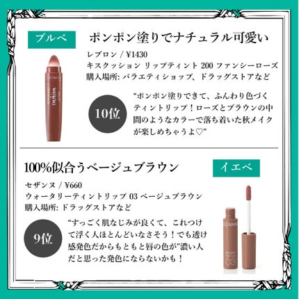 ジューシーリップティント/キャンメイク/口紅を使ったクチコミ(2枚目)