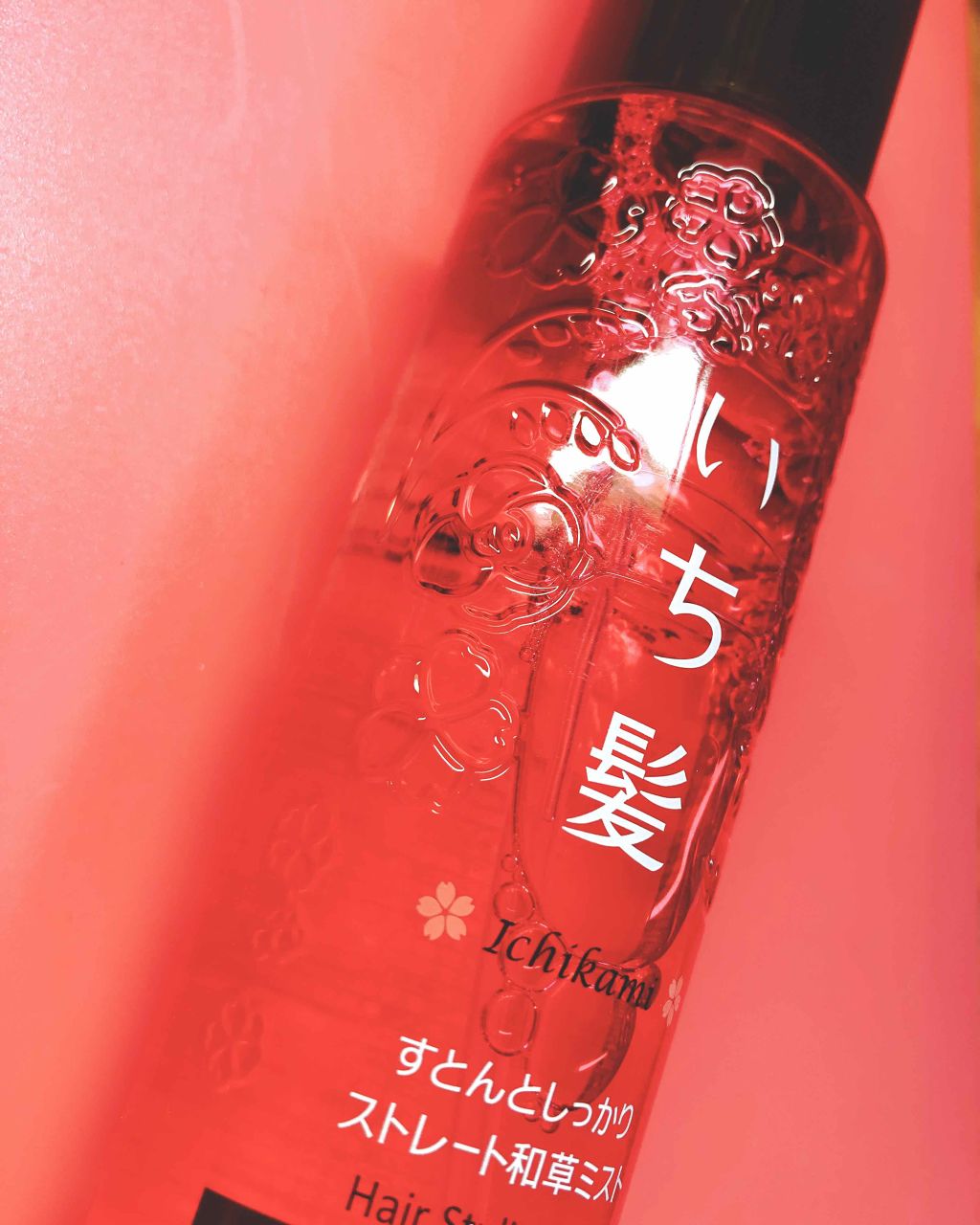 すとんとしっかりストレート和草ミスト/いち髪/ヘアミストを使ったクチコミ（1枚目）