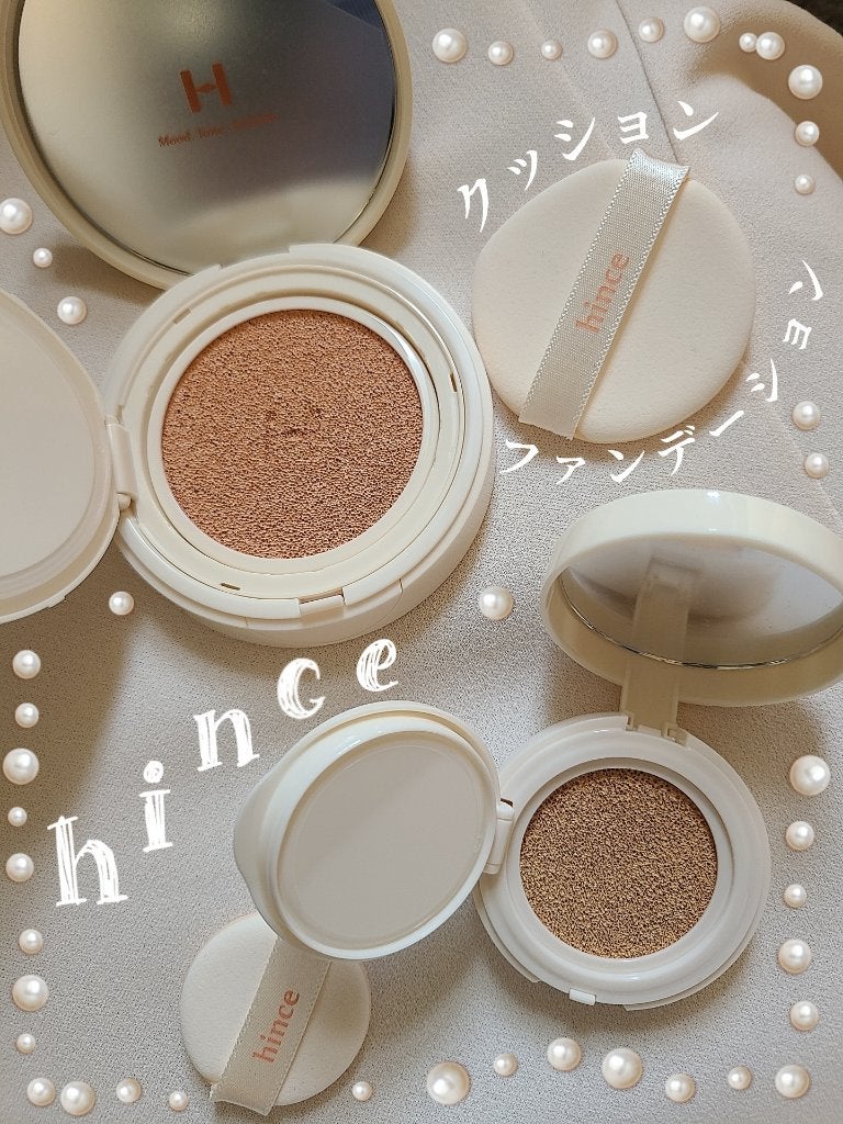 セカンドスキングロウクッション/hince/クッションファンデーションを使ったクチコミ(1枚目)