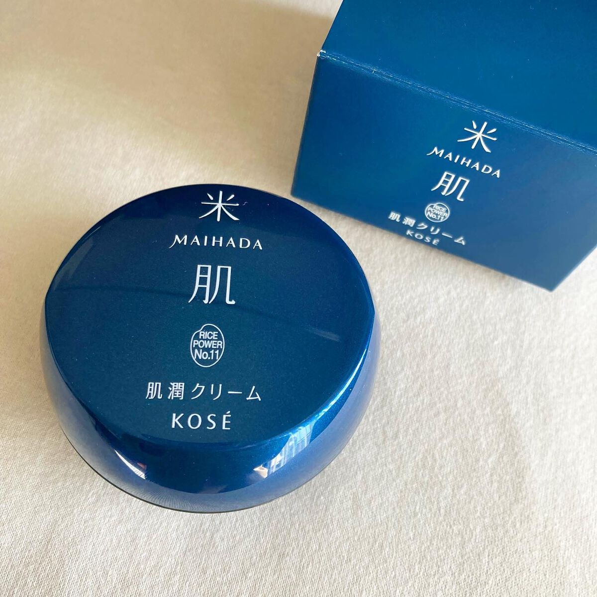 肌潤クリーム/米肌/フェイスクリームを使ったクチコミ(1枚目)