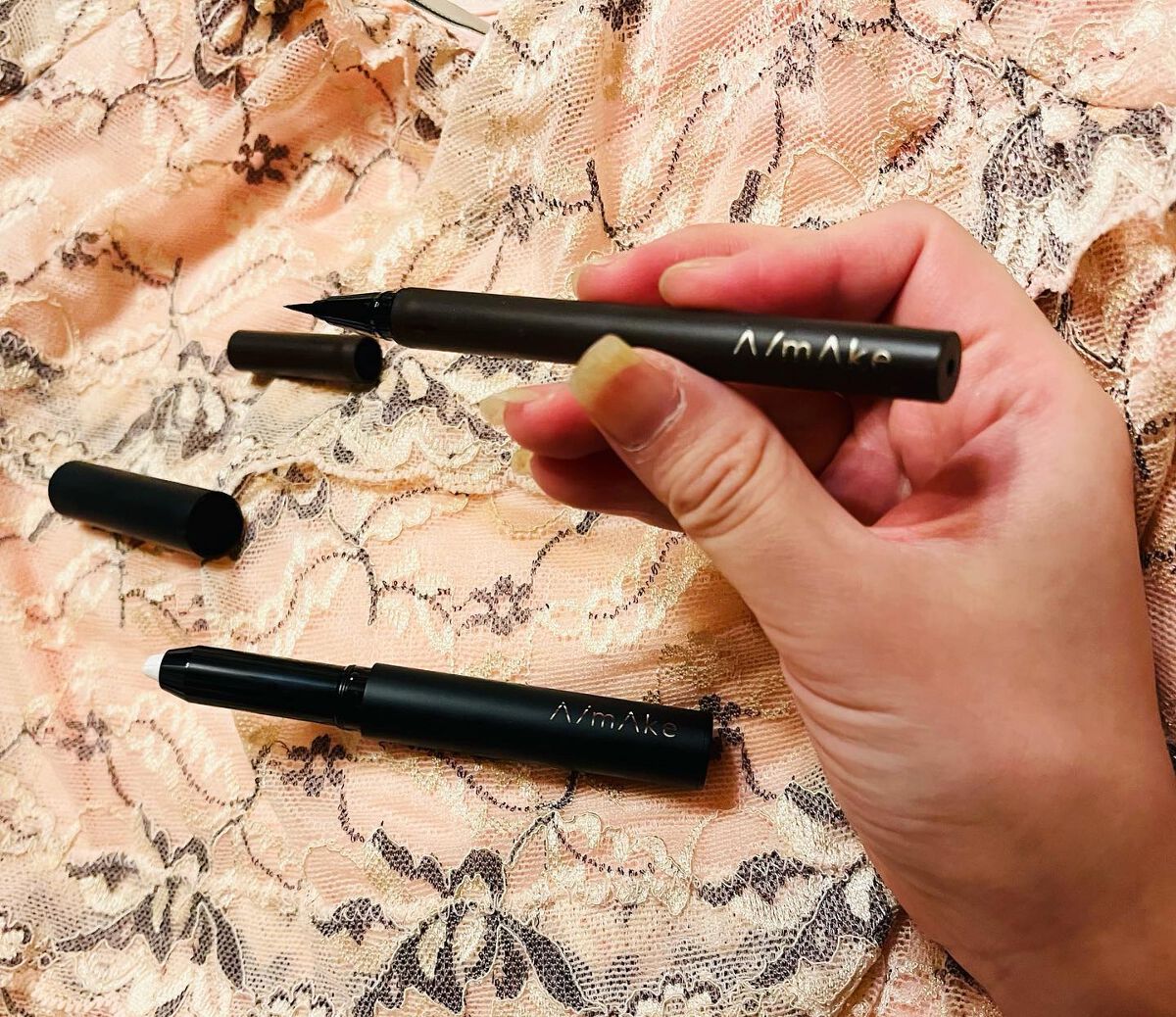 エーメイク マットリキッドアイライナー /A/mAke/リキッドアイライナーを使ったクチコミ(1枚目)