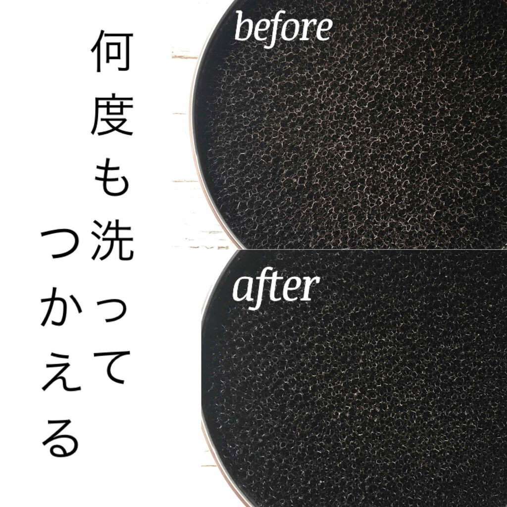 ドライメイクブラシクリーニングスポンジ/キャンドゥ/その他化粧小物を使ったクチコミ（3枚目）