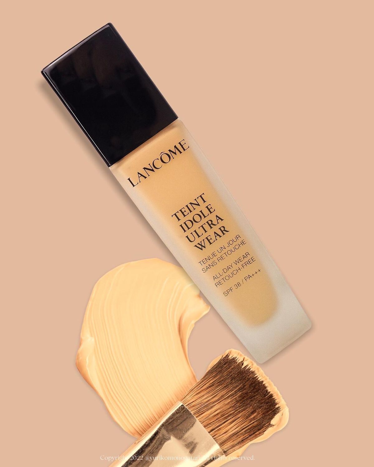 タンイドル ウルトラ ウェア リキッド/LANCOME/リキッドファンデーションを使ったクチコミ（1枚目）