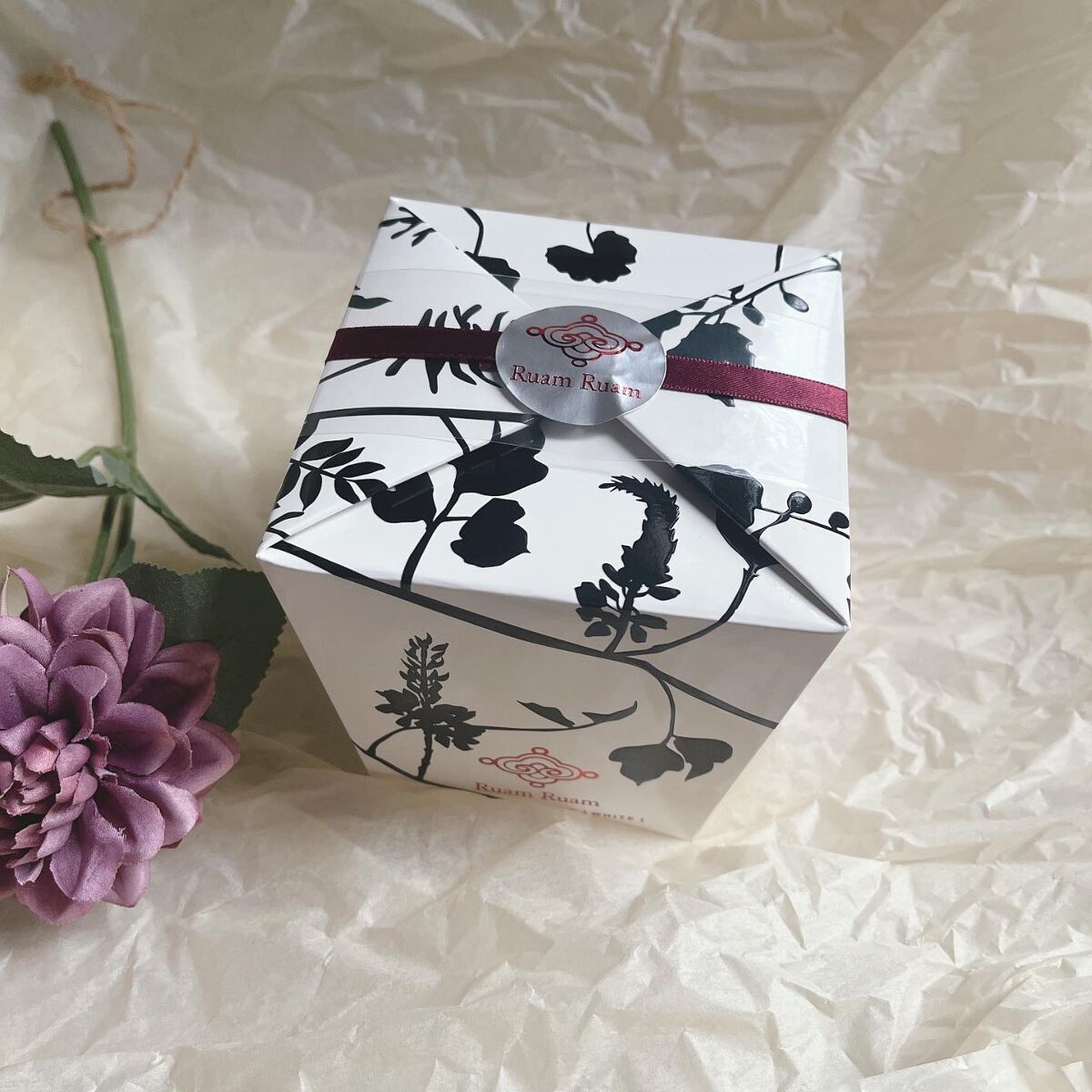 生せっけん ポット [ホワイト] オリジナル/Ruam Ruam/洗顔フォームを使ったクチコミ（2枚目）