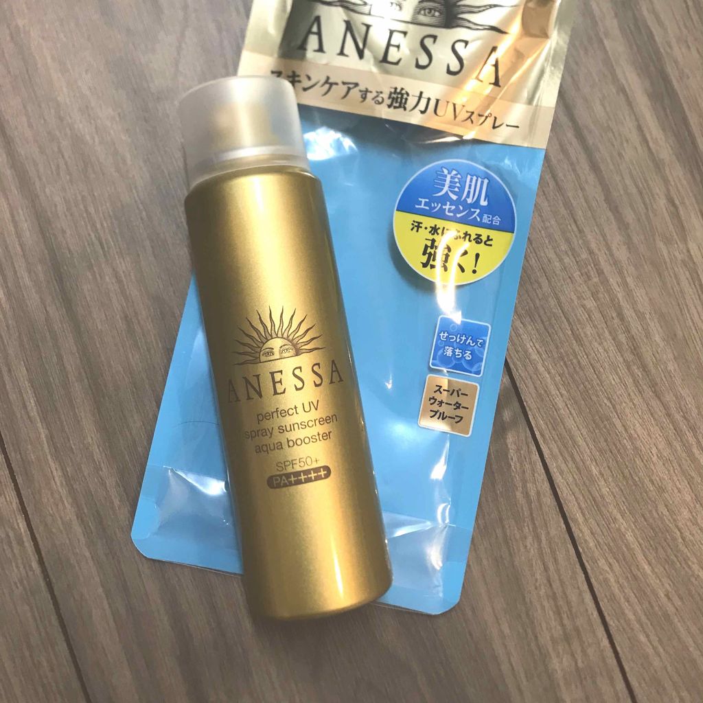 パーフェクトUVスプレー アクアブースター/アネッサ/日焼け止め・UVケアを使ったクチコミ（1枚目）