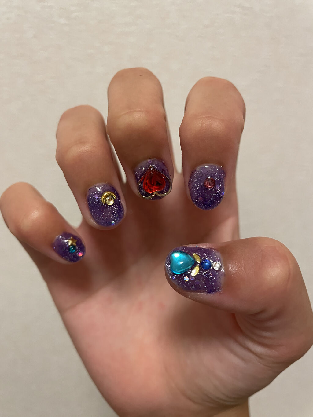 ジェルネイル（ライト対応）/セリア/ジェルネイルを使ったクチコミ（3枚目）