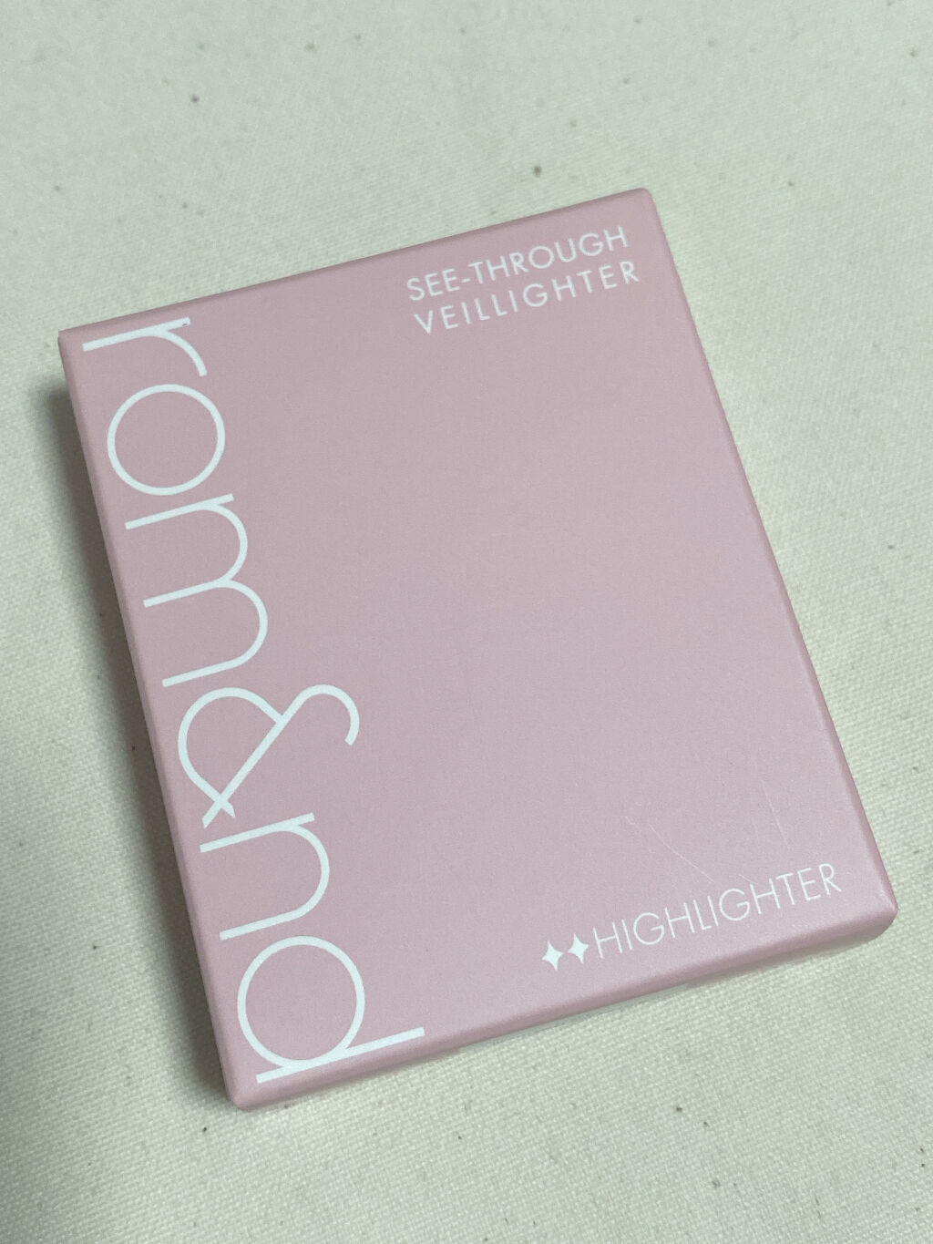 ヴェールライター/rom&nd/パウダーハイライトを使ったクチコミ（2枚目）