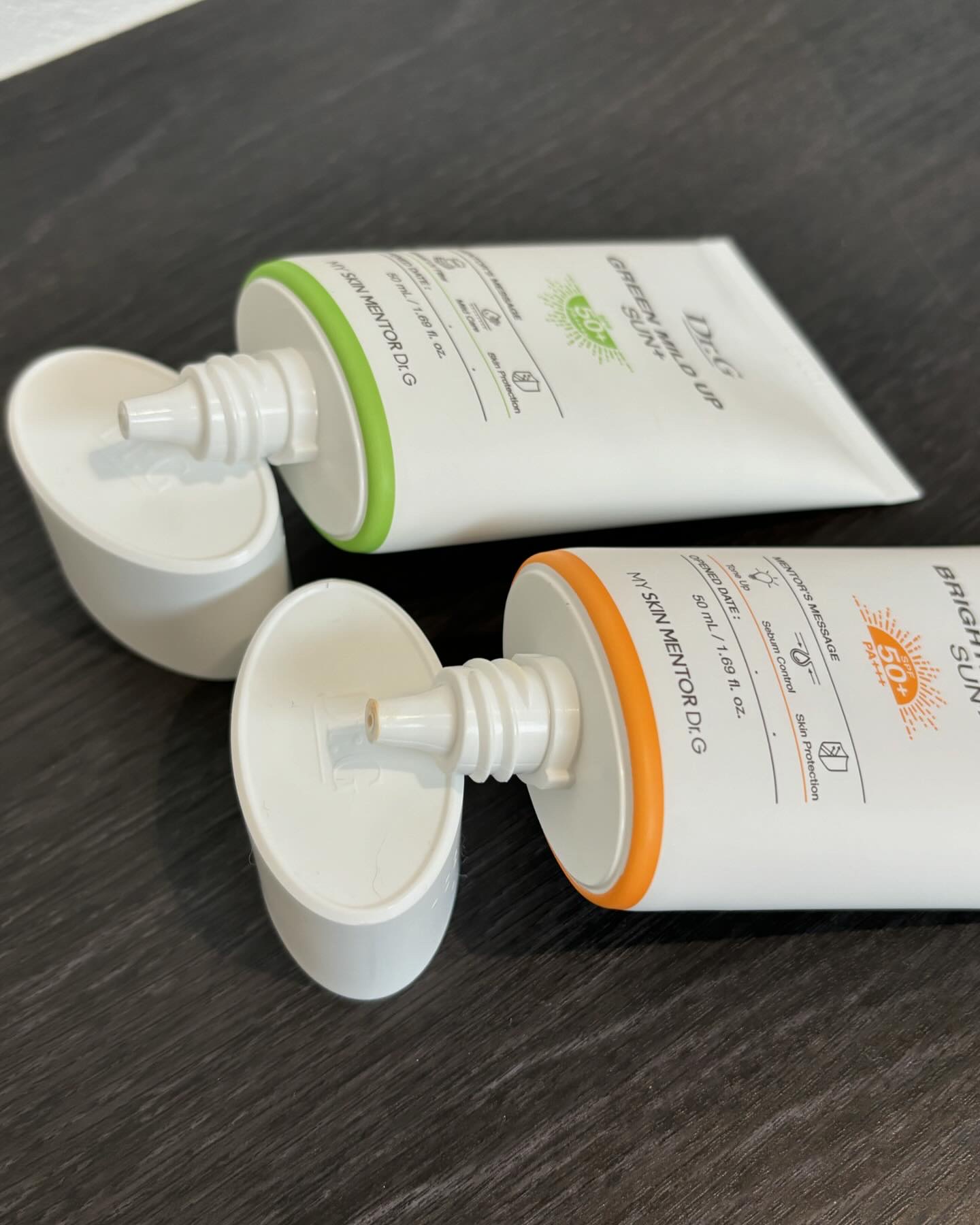 グリーンマイルドアップサンプラス/Dr.G/日焼け止めクリームを使ったクチコミ（2枚目）