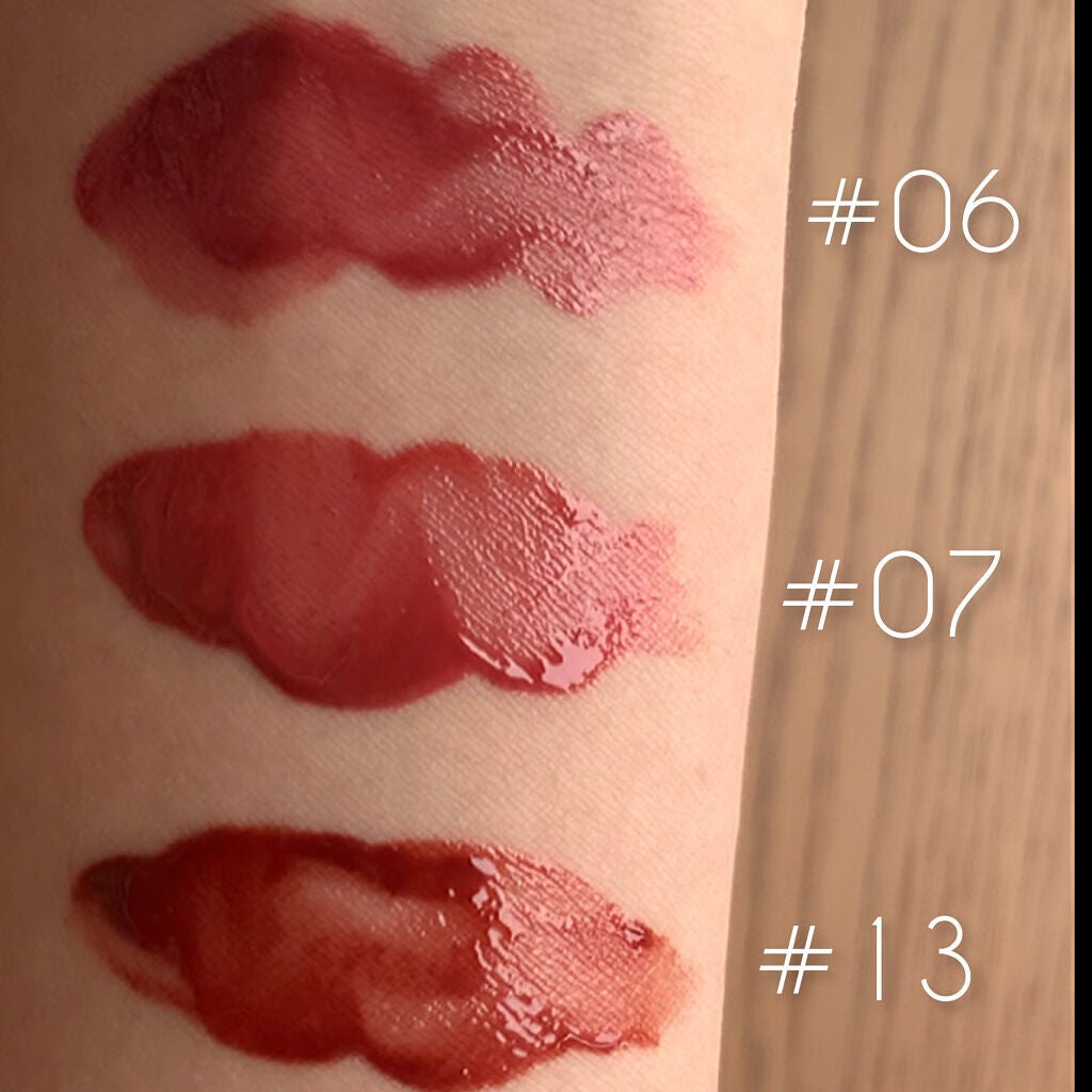 ジューシーラスティングティント/rom&nd/リップティントを使ったクチコミ(3枚目)