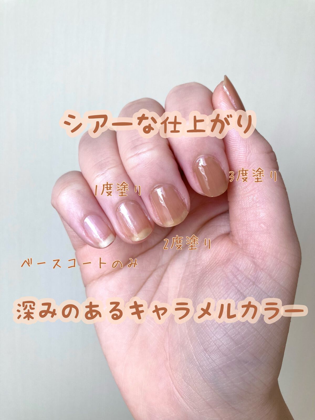 カラフルネイルズ/キャンメイク/マニキュアを使ったクチコミ(2枚目)