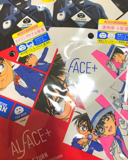 名探偵コナン×オルフェス ミラクルターン(江戸川コナン)/ALFACE+/シートマスク・パックを使ったクチコミ(1枚目)