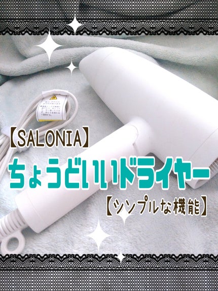 スピーディーイオンドライヤー/SALONIA/ドライヤーを使ったクチコミ(1枚目)