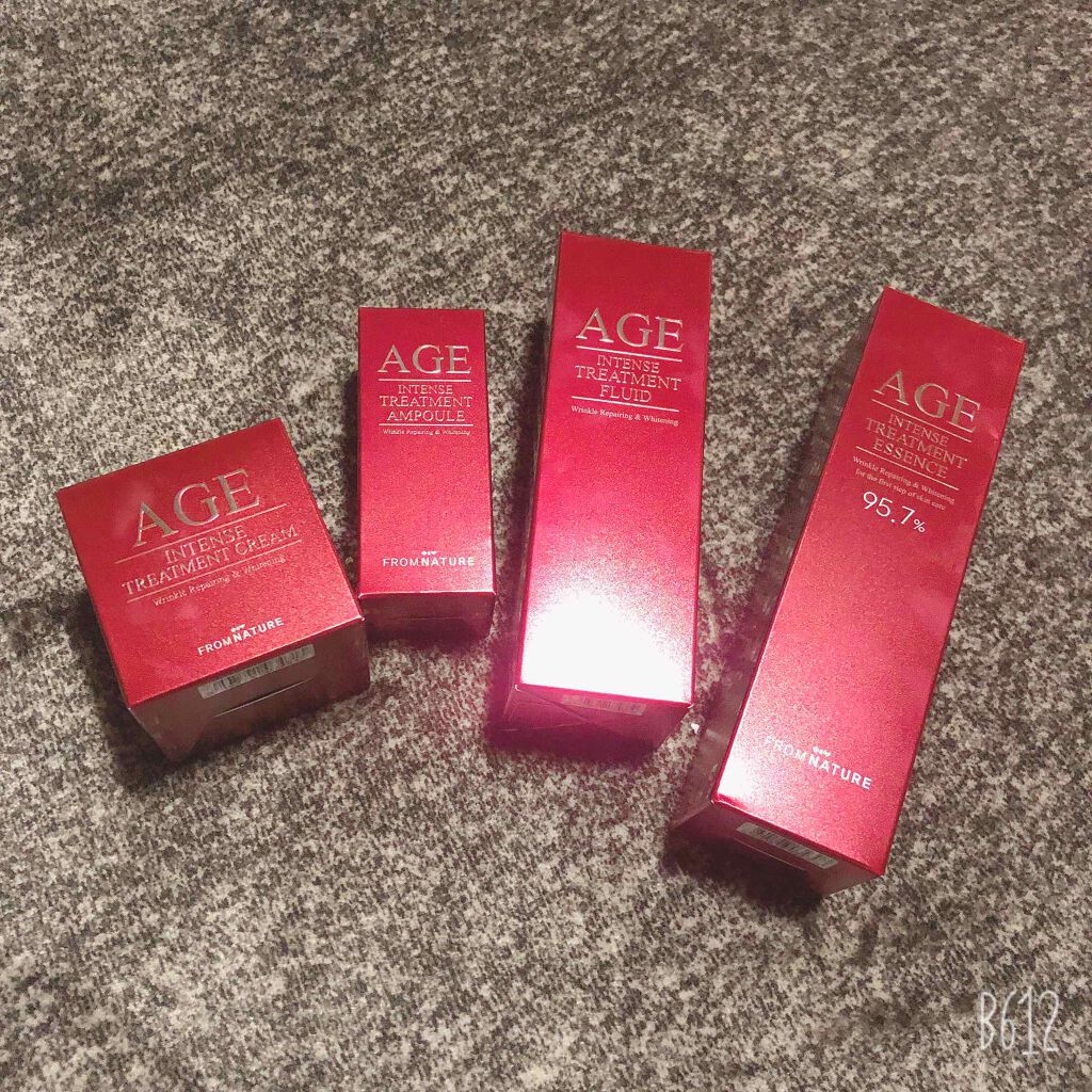 エイジインテンストリートメント スペシャルセット/FROM NATURE/スキンケアキットを使ったクチコミ（1枚目）