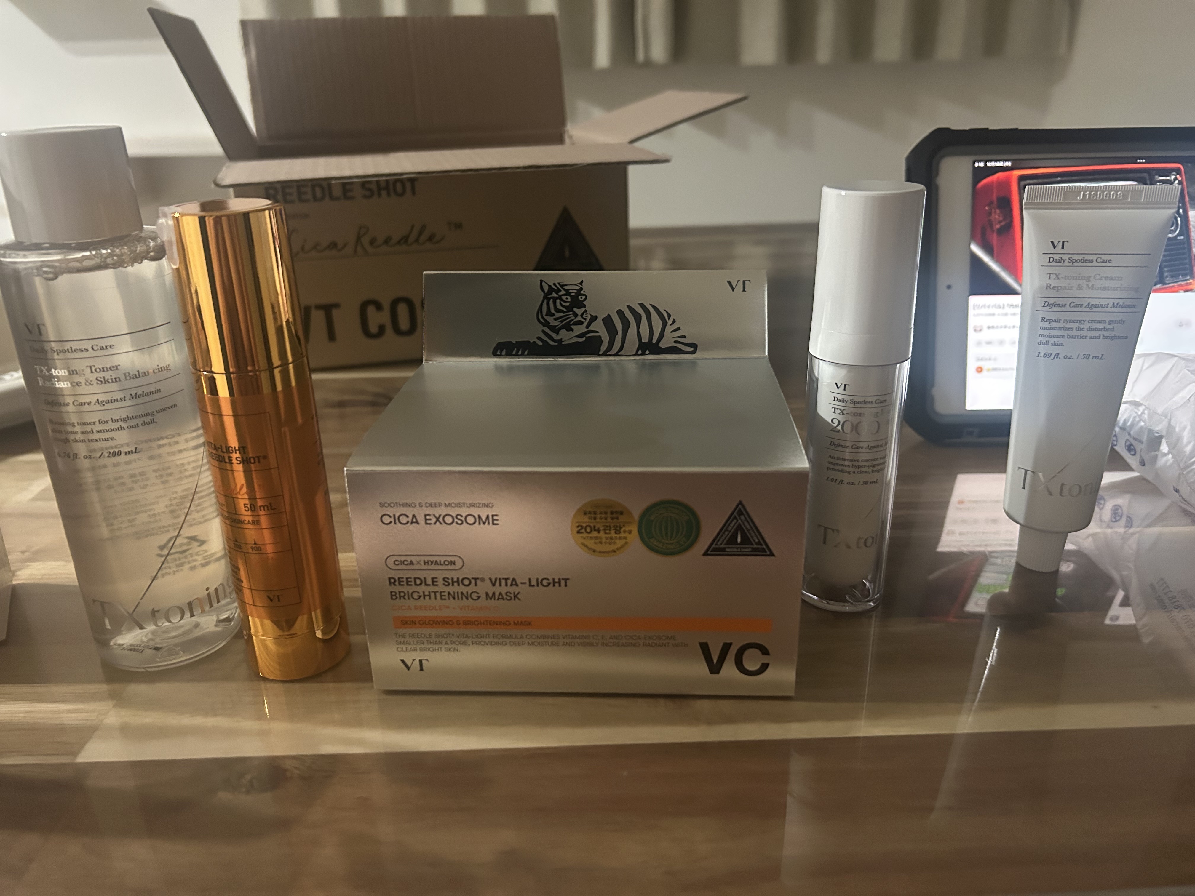 TXトーニングクリーム/VT/フェイスクリームを使ったクチコミ（1枚目）