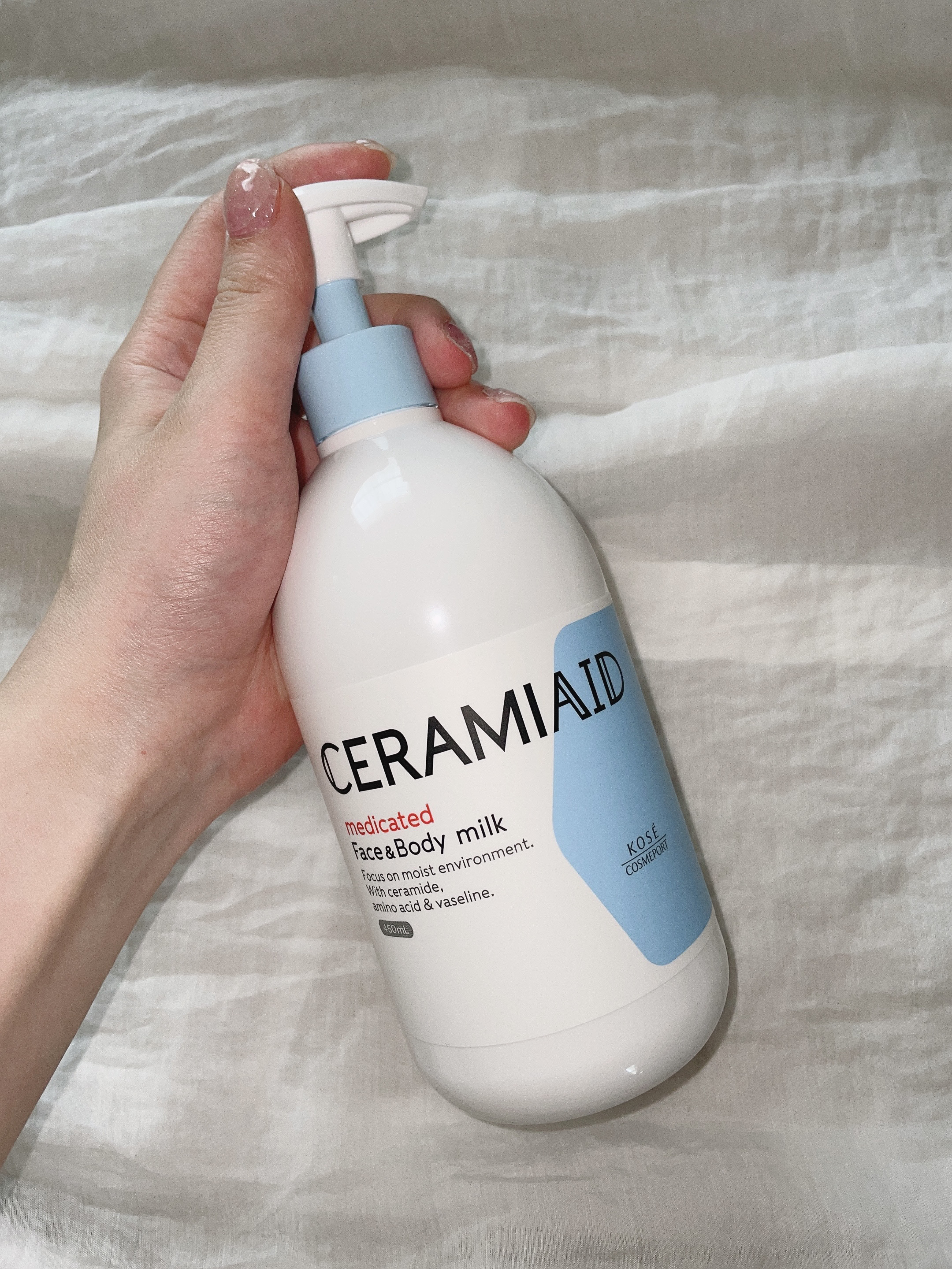 セラミエイド 薬用スキンミルク/セラミエイド/ボディミルクを使ったクチコミ（3枚目）