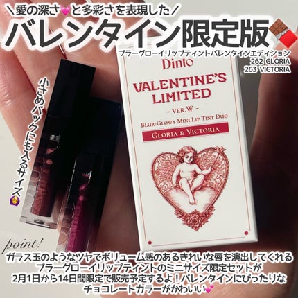 ブラーグロイリップティント/Dinto/リップティントを使ったクチコミ(2枚目)