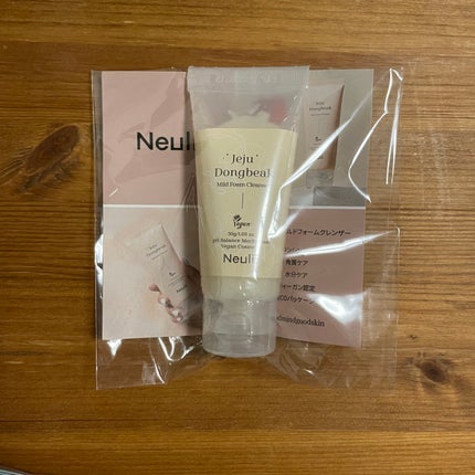済州ツバキマイルドフォームクレンザー/Neulii/洗顔フォームを使ったクチコミ(1枚目)