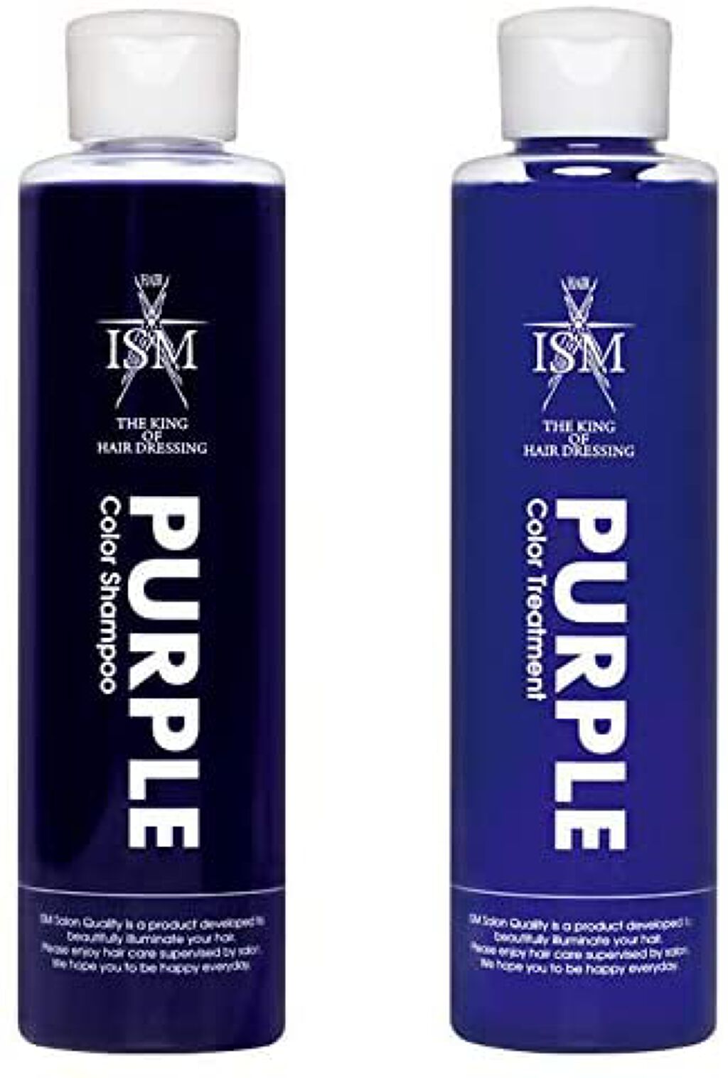 サロンシャンプー ISMサロンクオリティーヘアケア カラーシャンプー／トリートメント パープル