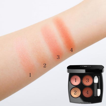 レ キャトル オンブル 368 ゴールデン メドウ/CHANEL/アイシャドウパレットを使ったクチコミ(2枚目)