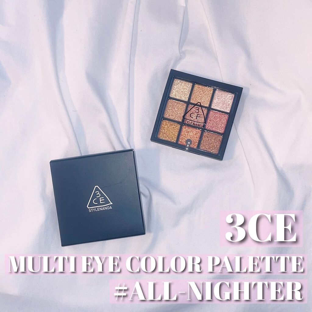 3CE マルチアイカラーパレット/3CE/アイシャドウパレットを使ったクチコミ(1枚目)