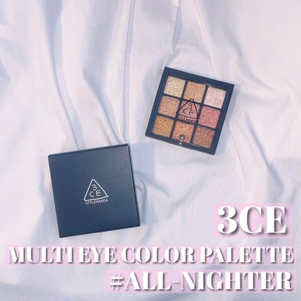 3CE マルチアイカラーパレット/3CE/アイシャドウパレットを使ったクチコミ(1枚目)