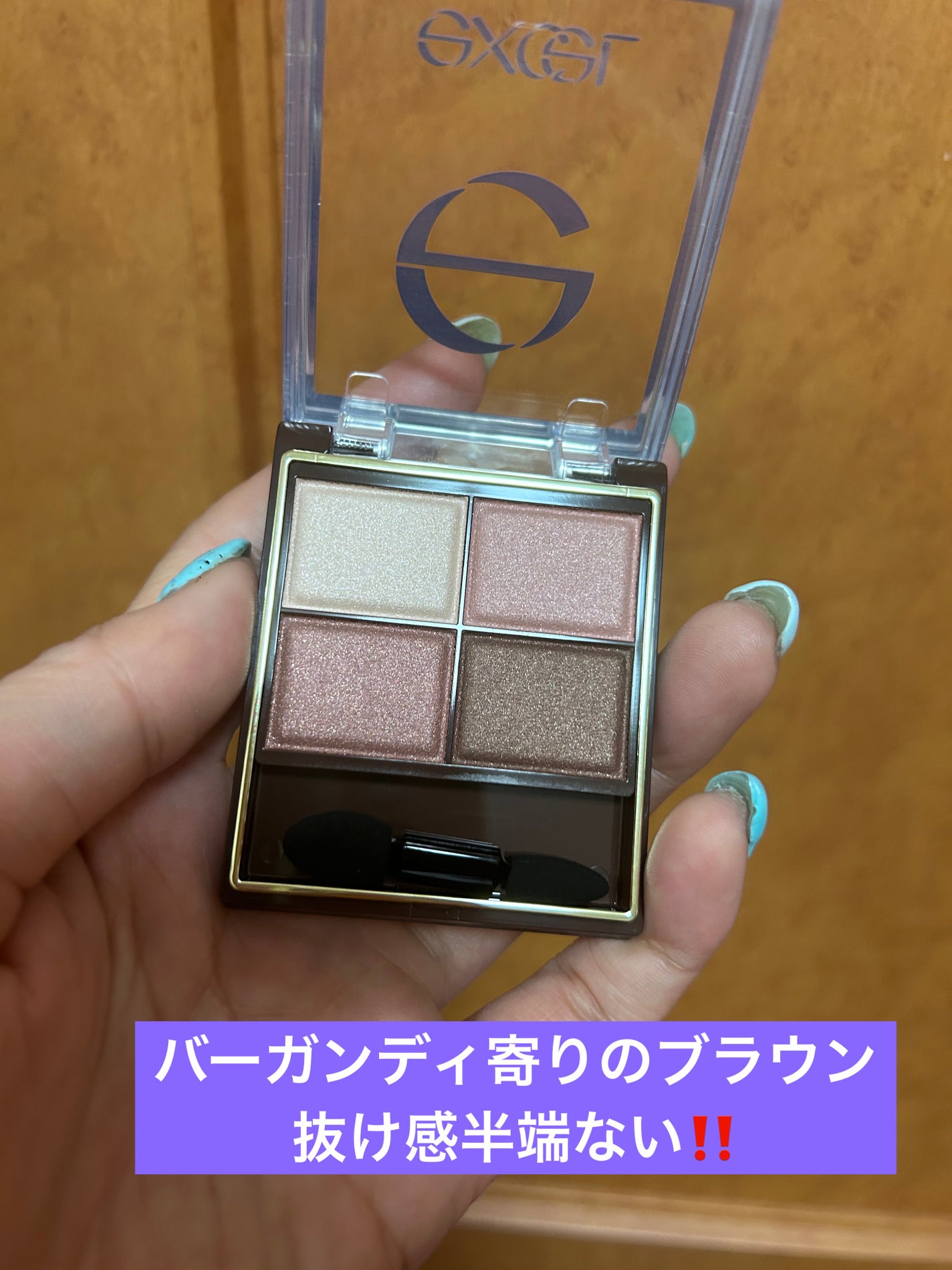 スキニーリッチシャドウ/excel/アイシャドウパレットを使ったクチコミ(2枚目)