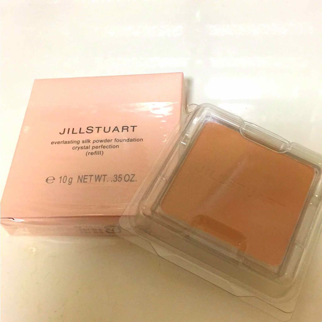 エヴァーラスティングシルク パウダーファンデーション クリスタルパーフェクション/JILL STUART/パウダーファンデーションを使ったクチコミ（3枚目）