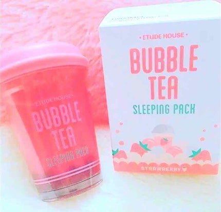 バブルティー ナイトパック SB/ETUDE/フェイスクリームを使ったクチコミ(1枚目)