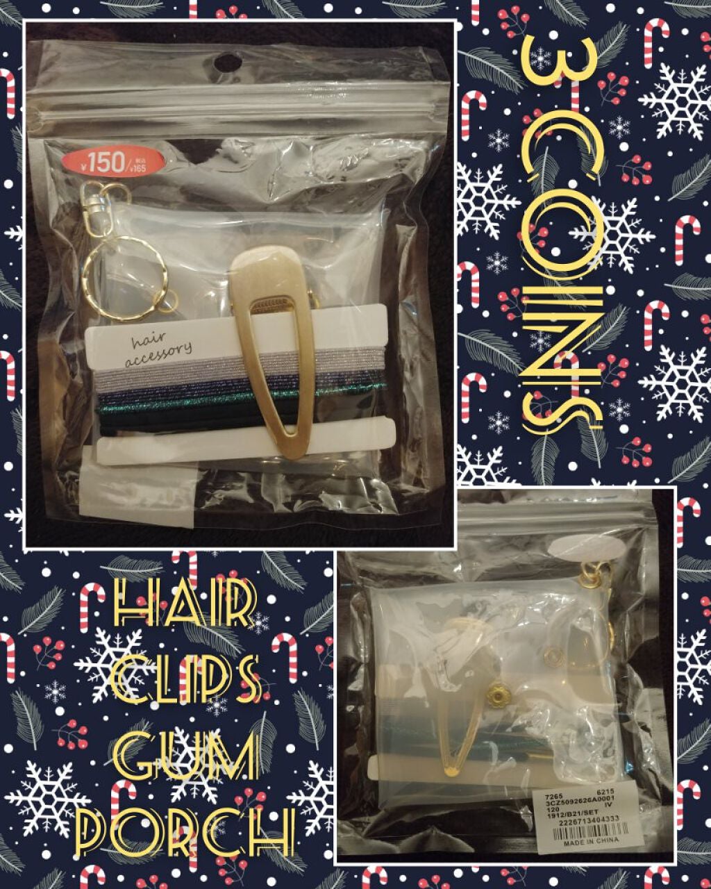 アクセサリー/3COINS/ヘアアクセサリーを使ったクチコミ(1枚目)