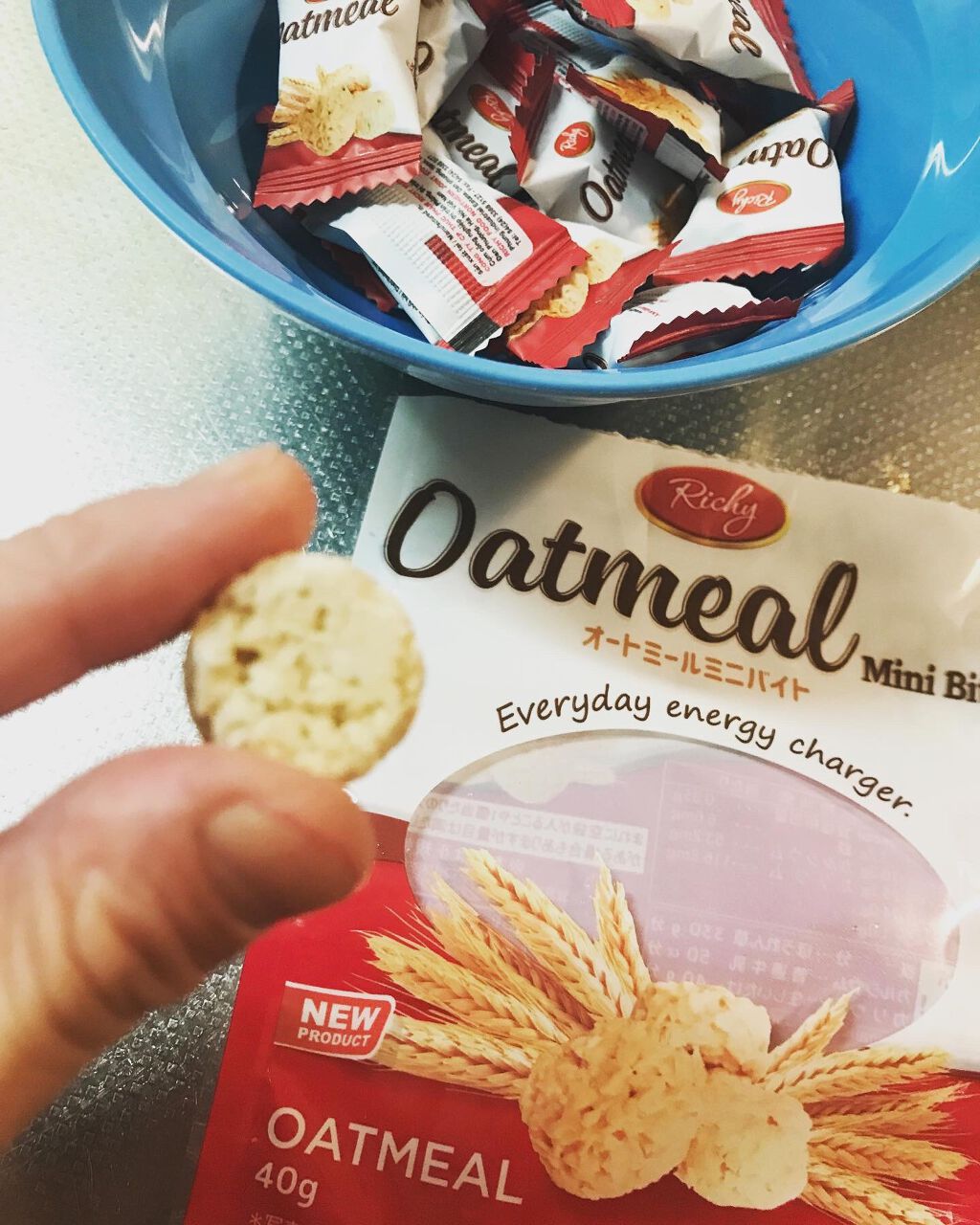 オートミールミニバイト/株式会社SSB/オートミールを使ったクチコミ(1枚目)