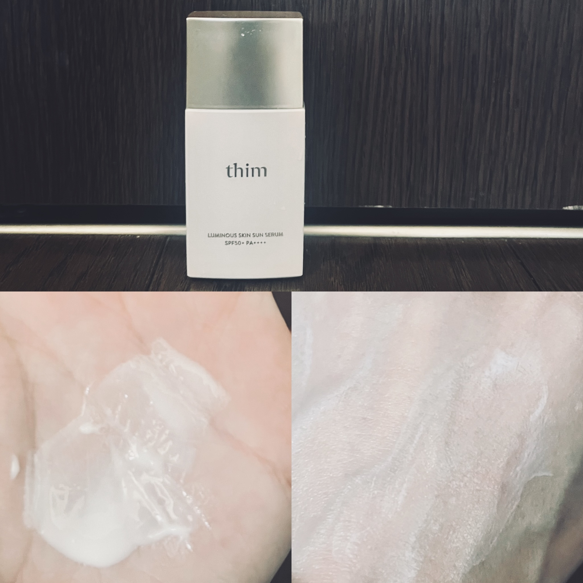 ルミナス スキンサンセラム/thim/日焼け止めローションを使ったクチコミ（1枚目）