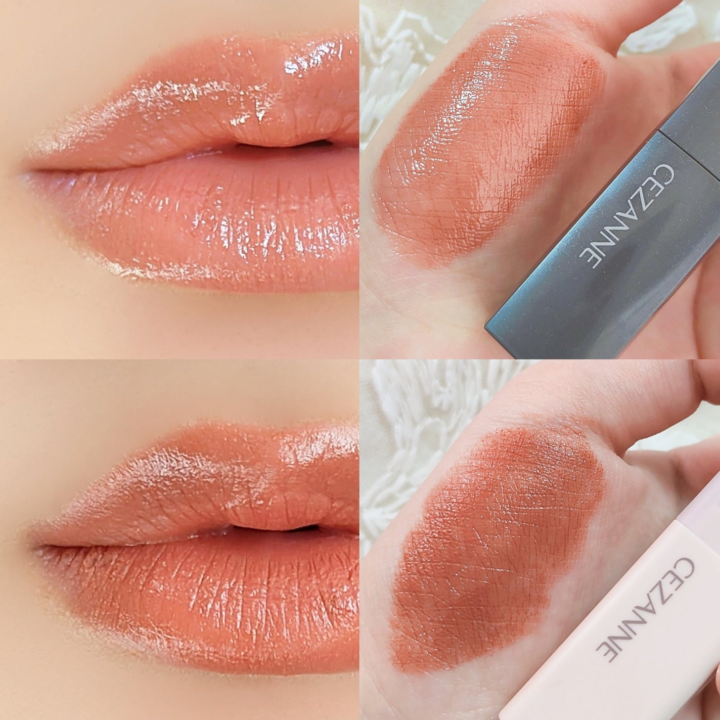 リップカラーシールド/CEZANNE/口紅を使ったクチコミ(8枚目)