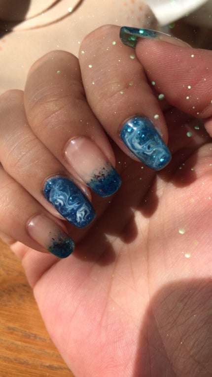 ジェルネイル 14.クリア/ジェルミーワン/ジェルネイルの画像