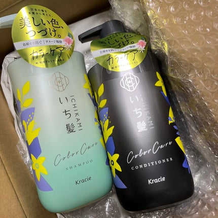 カラーケア&ベーストリートメント in シャンプー/コンディショナー シャンプー 480ml/いち髪/市販シャンプーを使ったクチコミ(1枚目)