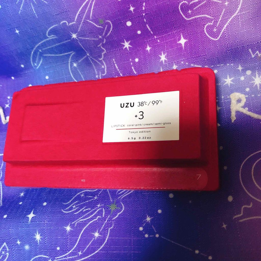 38°C / 99°F Lipstick <TOKYO>/UZU BY FLOWFUSHI/口紅を使ったクチコミ(1枚目)