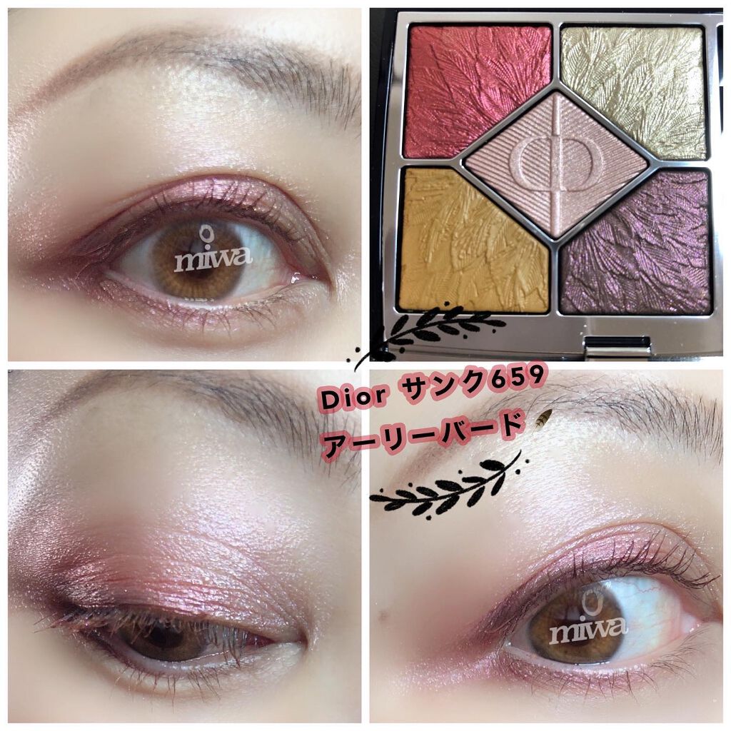 サンク クルール クチュール<バーズ オブ ア フェザー>/Dior/アイシャドウパレットを使ったクチコミ(1枚目)