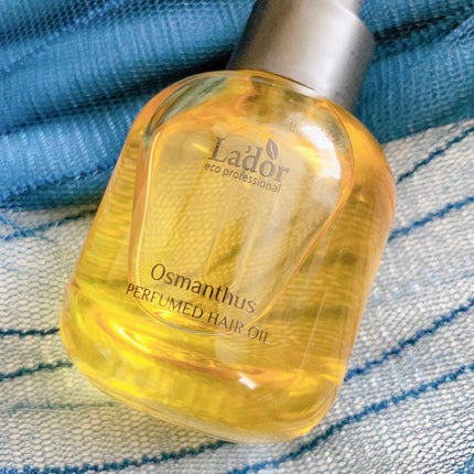 パフュームヘアオイル オスマンサス/La'dor/ヘアオイルを使ったクチコミ(2枚目)