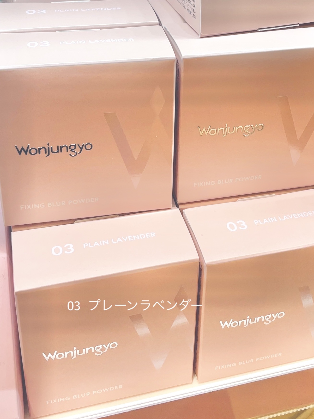 ウォンジョンヨ フィクシングブラーパウダー N/Wonjungyo/ルースパウダーを使ったクチコミ（2枚目）