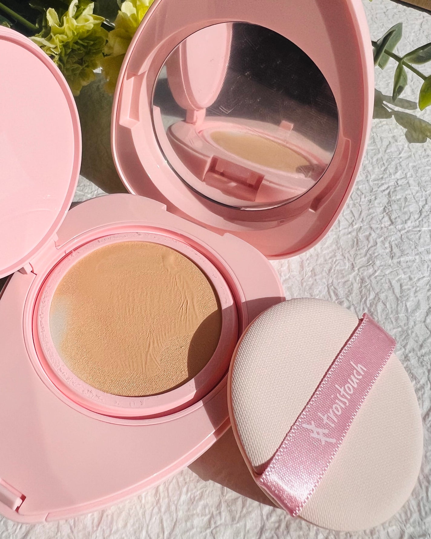 トワタッチ ハートクッション グロウメッシュ/troistouch/クッションファンデーションを使ったクチコミ(8枚目)