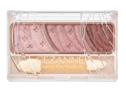 トーンアップアイシャドウ/CEZANNE/アイシャドウパレットを使ったクチコミ(1枚目)