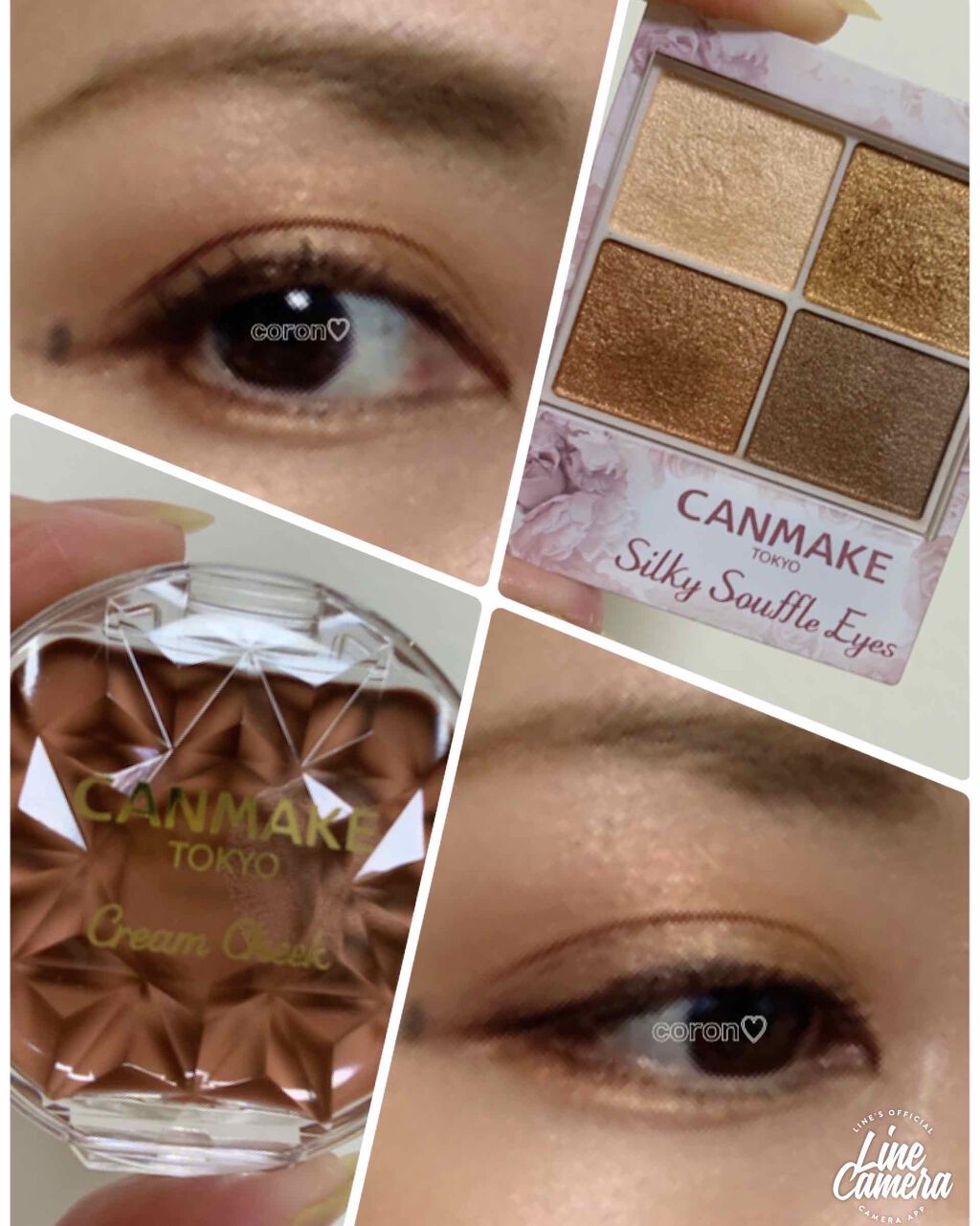 クリームチーク/キャンメイク/ジェル・クリームチークを使ったクチコミ（1枚目）